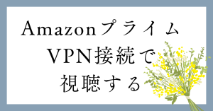AmazonプライムをVPN接続で視聴する方法。弾かれる場合の対処法も